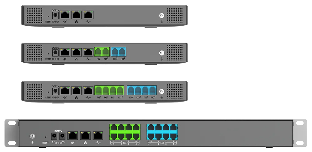 Grandstream UCM6300 Audio Series IP PBX range