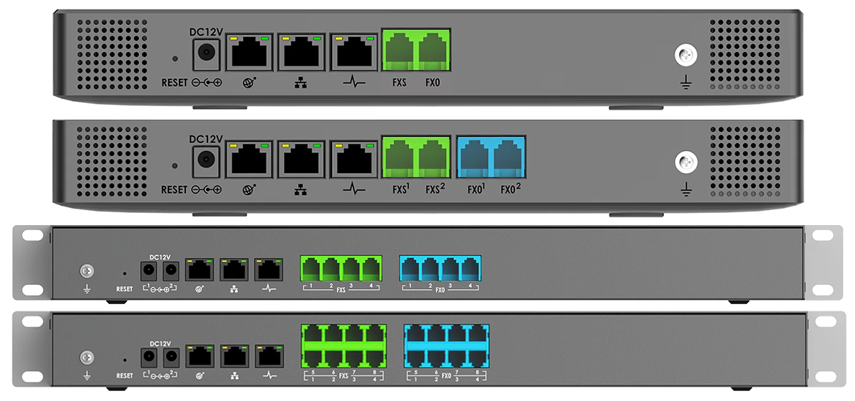 Grandstream UCM6300 Series IP PBX range