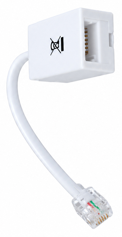 Grandstream RJ11BTBC RJ11-to-BT adapter cable with ring capacitor