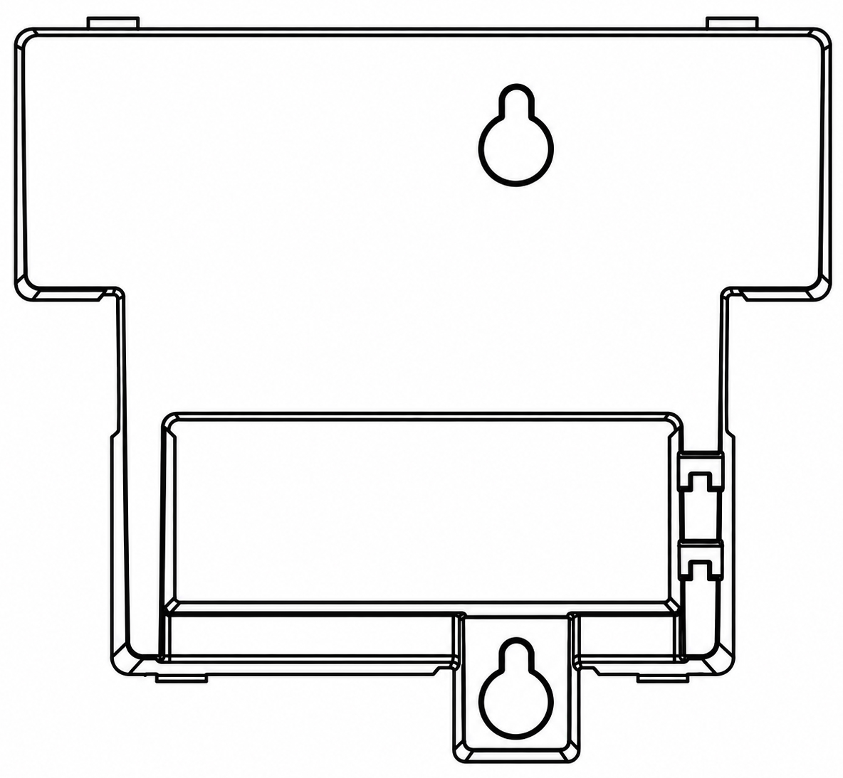 Grandstream GXV3380-WMB wall mount bracket for GXV3380 IP Video Phone