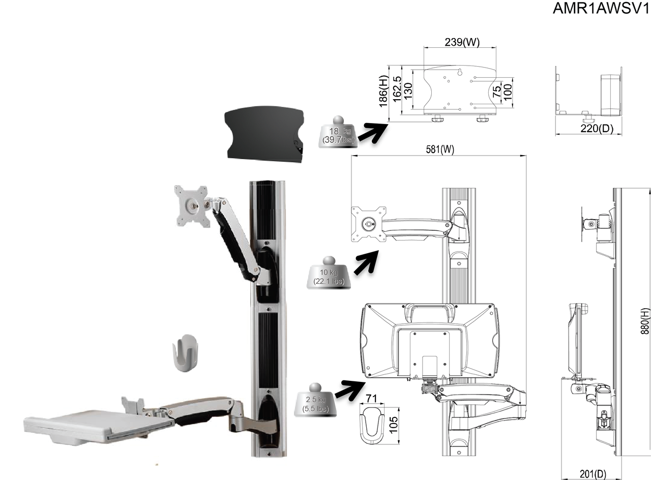 AMR1AWSV1 drawing
