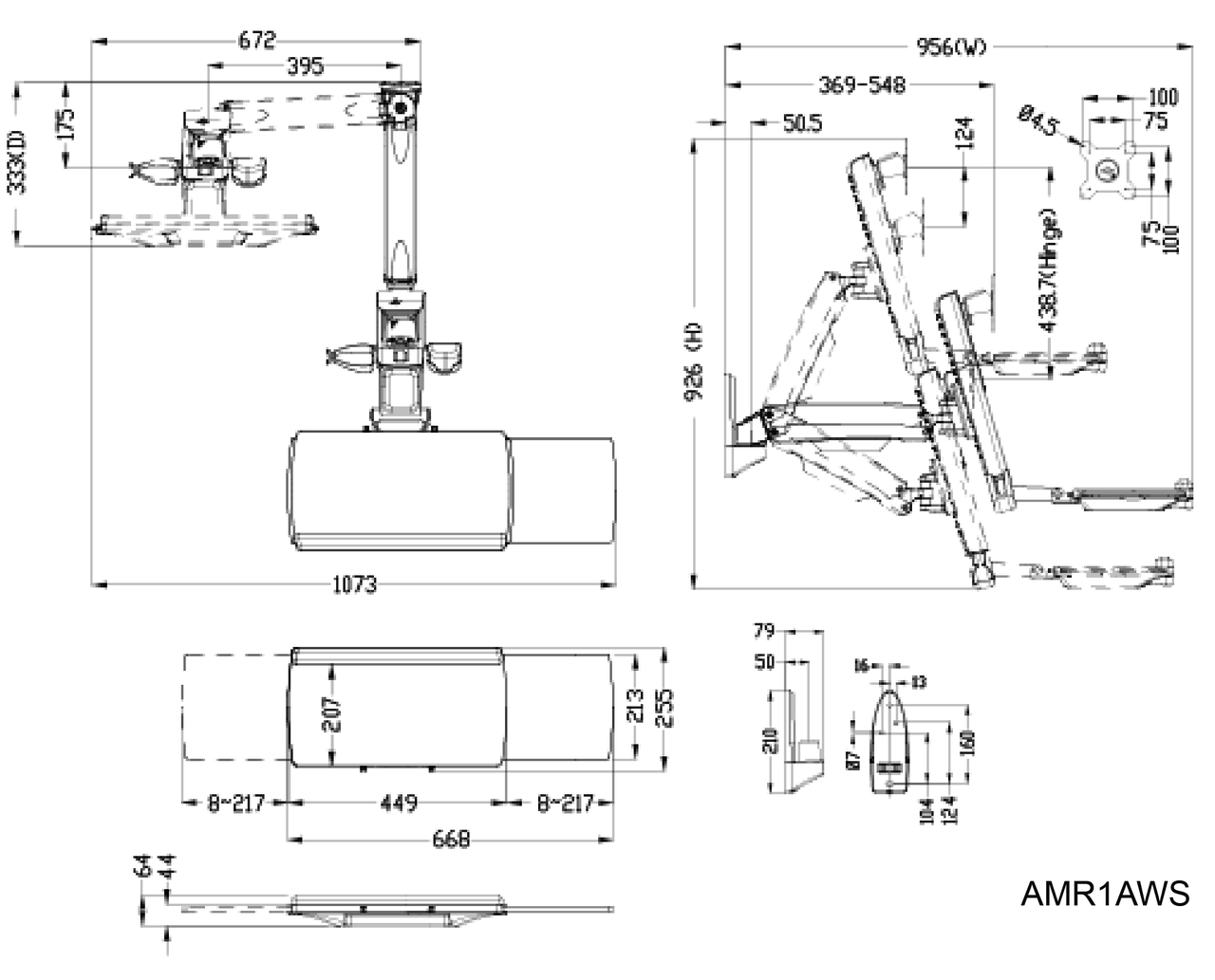 AMR1AWS drawing
