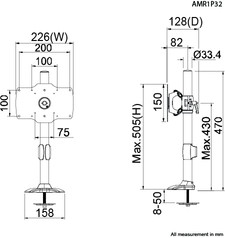 AMR1P32 drawing