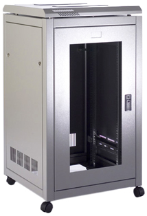 Prism PI 18u 600mm Wide x 800mm Deep Data Cabinet, Flatpack