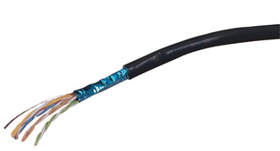 CE Cat5e Cable External Grade LDPE Shielded - 305mt Box