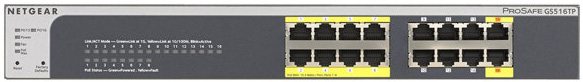 GS516TP Front panel