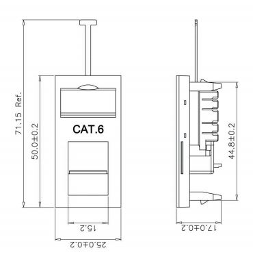 CE Cat6 Module