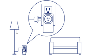 Trendnet PBuilt-In Outlet