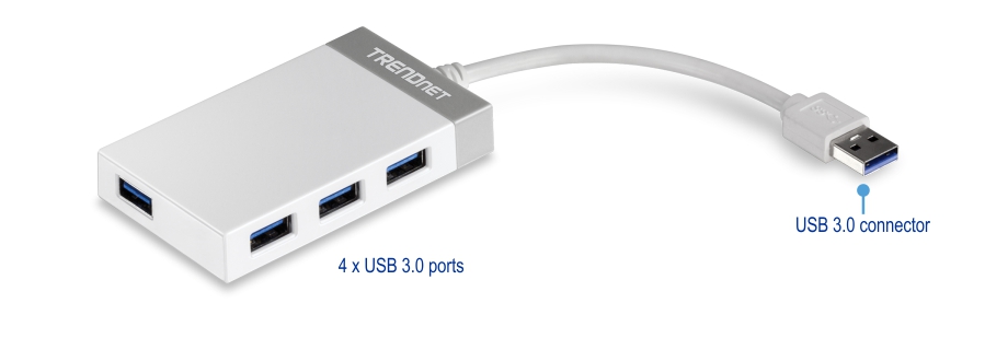 trendnet U-Port USB 3.0 Mini Hubr