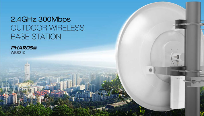 2.4Ghz 300Mbps Outdoor Wireless Base Station
