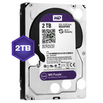 WD Purple 2 TB Internal HDD - 3.5 SATA 6Gb