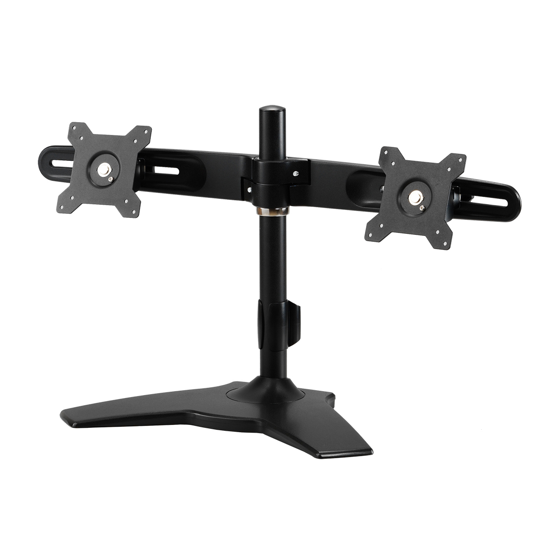 Amer Mounts Stand Base Dual Monitor Arms