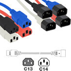 IEC C13 - C14 Power Cables