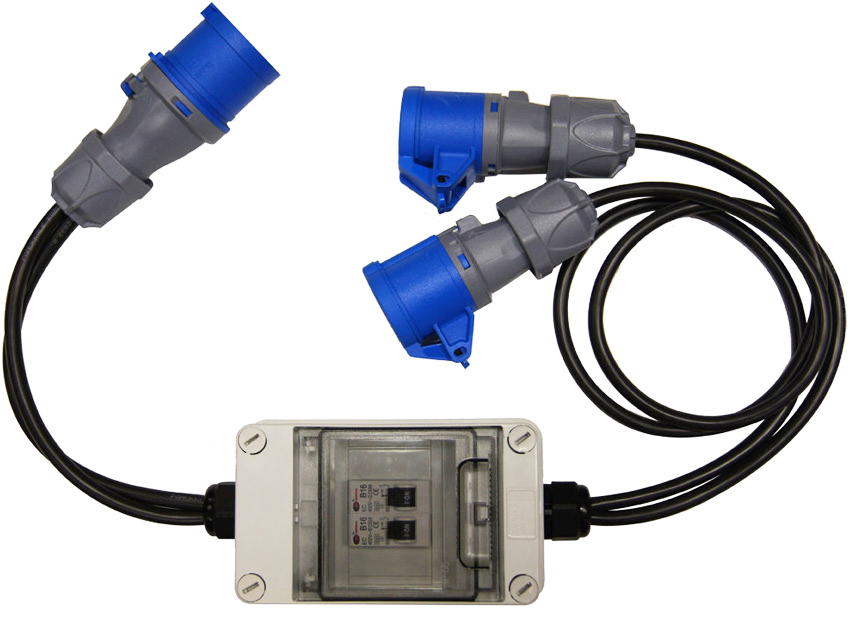 IEC 60309 16Amp & 32Amp Commando Cables & Adapters