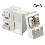 Excel Cat6 Modules & Category Unscreened RJ45 Modules
