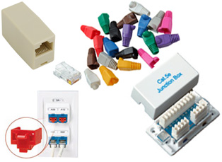 RJ45 Adapters & Couplers, Plugs & Boots, Locking Devices & Modules