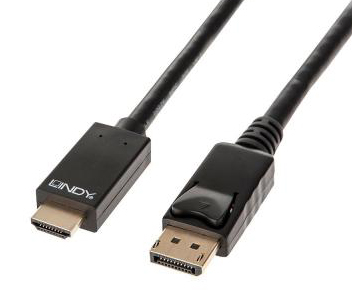 Lindy 4K Display Port to HDMI Cables