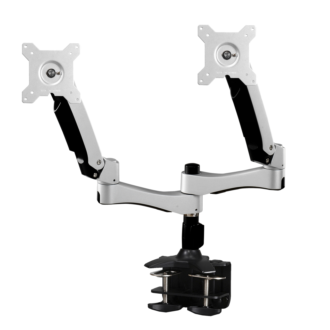 Amer Mounts Grommet Base Dual Monitor Arms