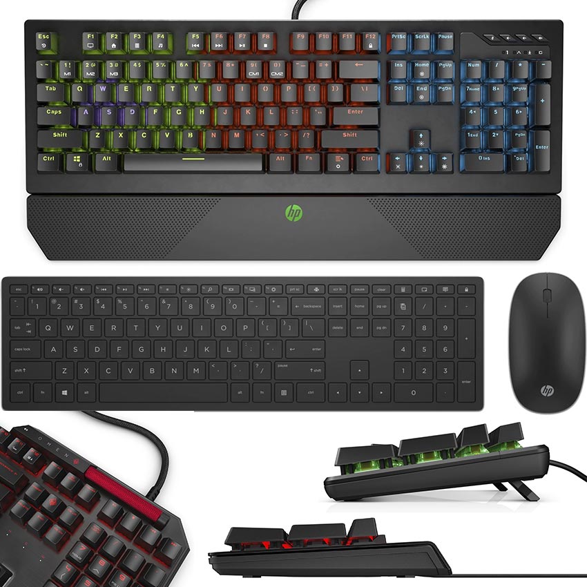 HP Keyboards and Keyboard/ Mouse Sets 