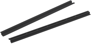 Usystems Depth Support Rails - Sold in Pairs