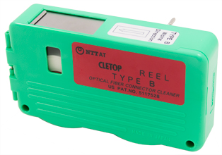 Cletop Type B Reel Fibre Cleaner cw 1 x Blue Tape Reel