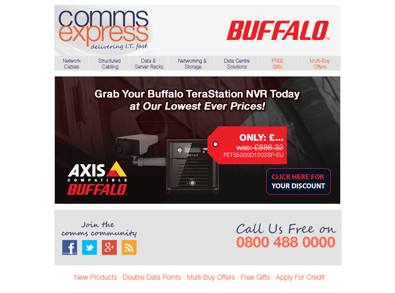 Our Lowest Ever Price on Buffalo TeraStation  Grab Your