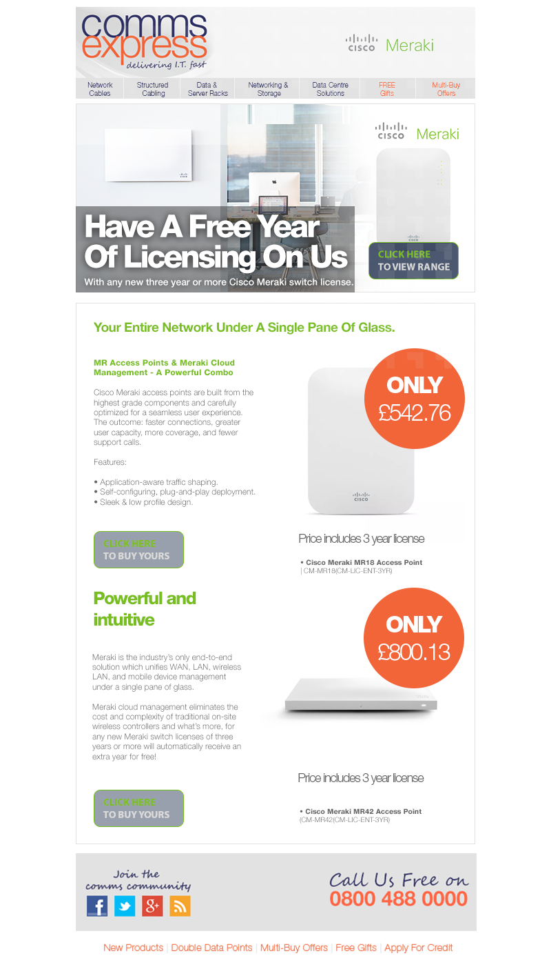 Network Management Made Simple with a Free Year On Us