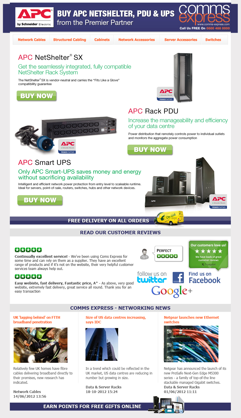 Buy APC UPS, PDU & NetShelter from the Premier Partner 