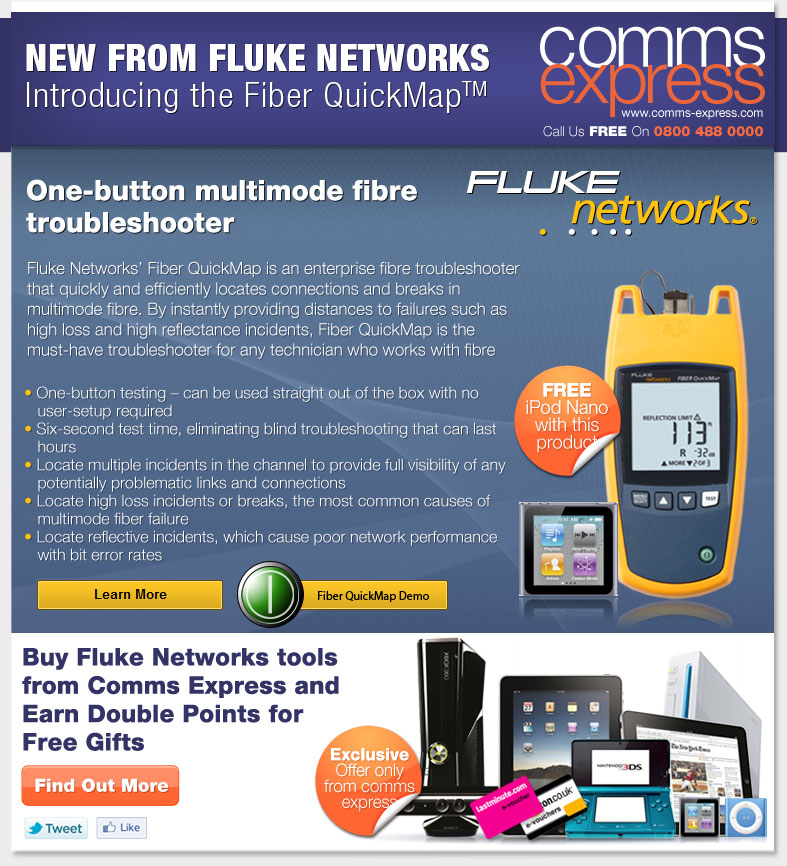 Fluke Networks Fiber QuickMap