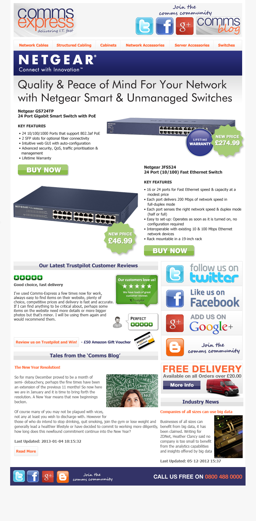 Quality Peace of Mind For Your Network with Netgear Swi