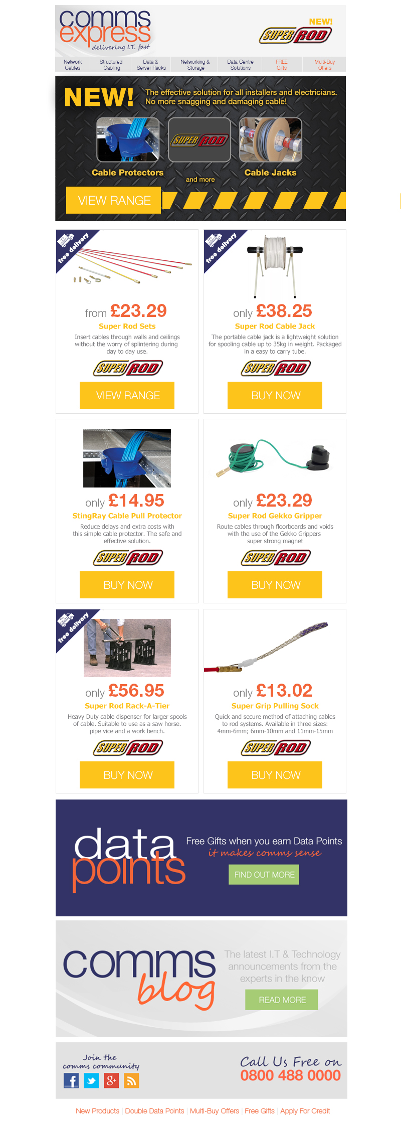 NEW Super Rod Cable Pulling Equipment From Only £13.02
