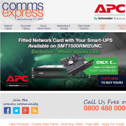 Exclusive Fitted Network Card with Your APC SmartUPS