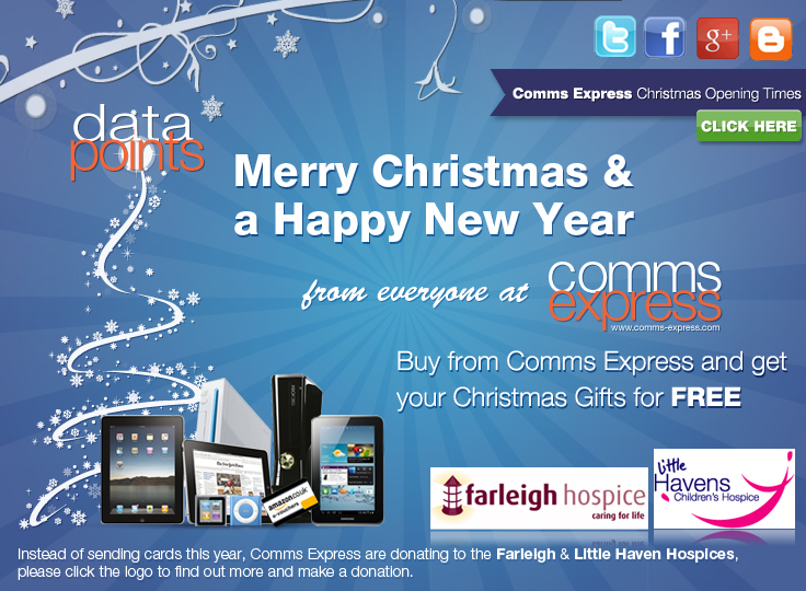 Merry Christmas & a Happy New Year from Comms Express