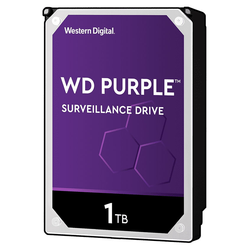 WD WD10PURZ Purple 1TB Internal HDD - 3.5 SATA 6Gb/s
