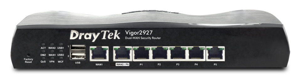 DrayTek Vigor V2927-K Dual Ethernet Gigabit WAN router