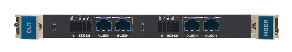 Kramer DT-OUT4-F32 4Channel 4K60 4:2:0 HDBaseT Output Card