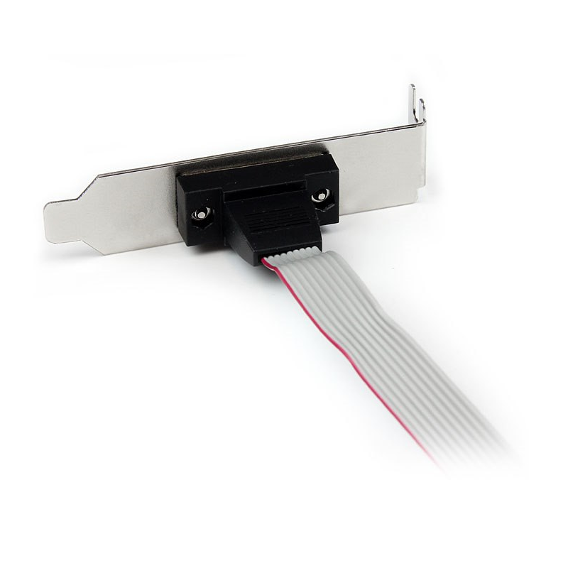 Buy StarTech PLATE9M16LP 1 Port 16in DB9 Serial Port Bracket to 10 Pin ...