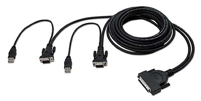 Belkin 1.8m OmniView Dual-Port USB KVM Cable