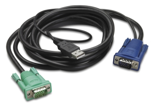 APC Integrated Rack LCD/KVM USB Cable - 10ft (3m)