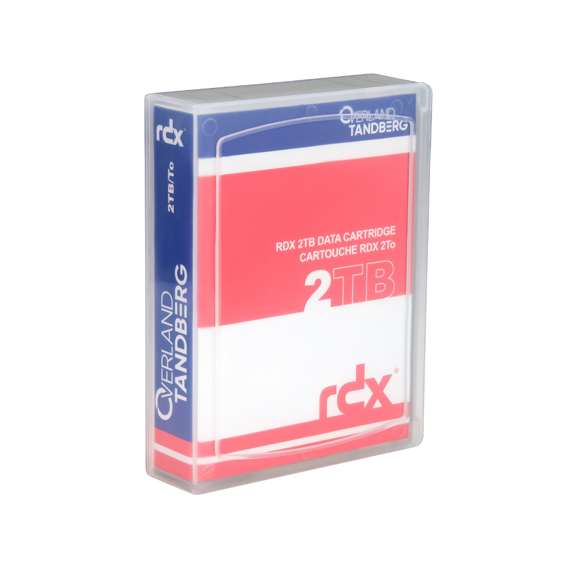 Cartouche RDX Tandberg 5TB - Support De Stockage Amovible - Pour Sauvegarde Et Archivage - Compatible RDX