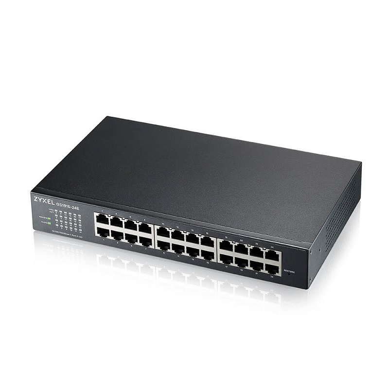 Zyxel GS1915-24E-GB0101F Managed L2 Gigabit Ethernet 1U Black