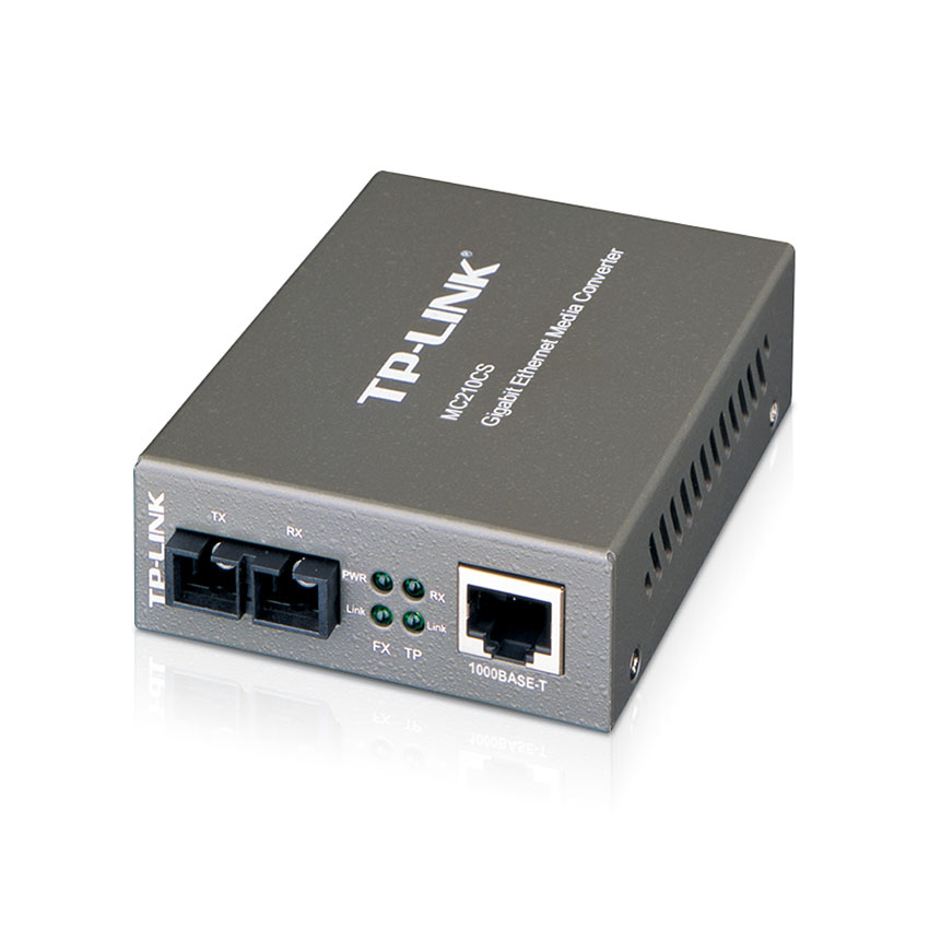 TP-Link MC210CS Gigabit SC Singlemode Media Converter