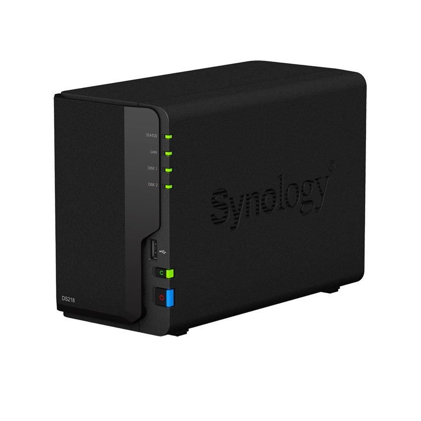Synology DiskStation DS218 2 Bay Desktop NAS Enclosure