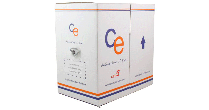 CE Cat5e Cable F/UTP Eca PVC 305mt Box