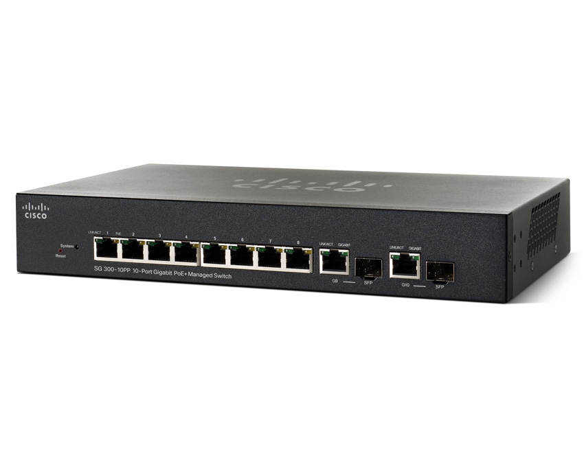 Cisco 300 Series switch SG300-10PP
