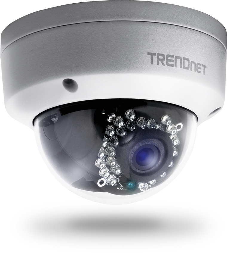 TRENDnet Outdoor 3MP Full HD PoE Dome Day/Night Network Camera