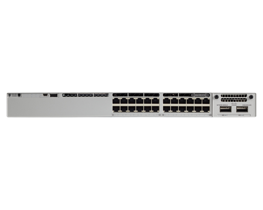 Cisco Catalyst 9300 24-port PoE+ Switch, Network Advantage