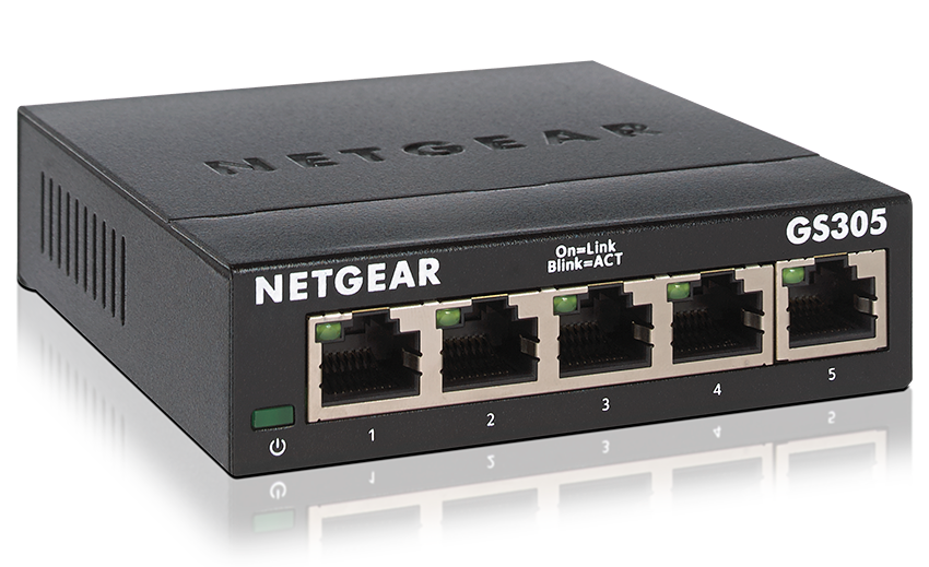 Netgear GS305 - 5 Port Gigabit Ethernet Switch