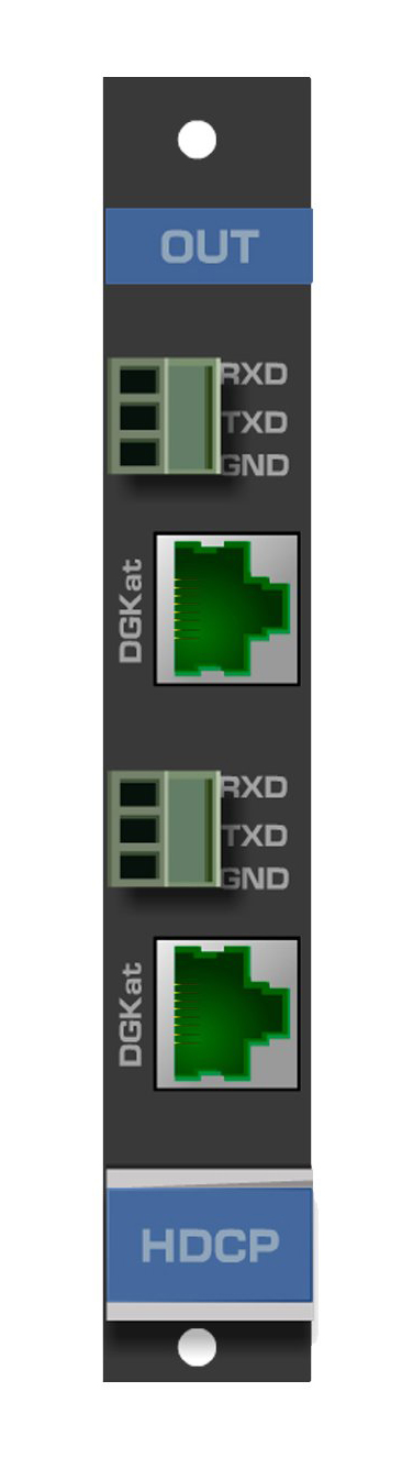 Kramer DGKat-OUT2-F16 2-Channel HDMI Output Card