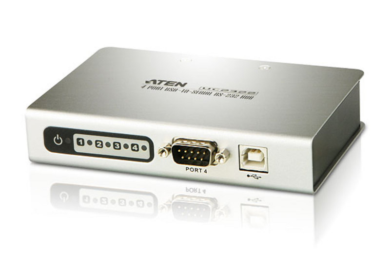 Aten UC2324 4 Port USB-to-Serial RS-232 Hub